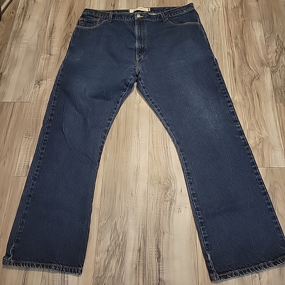 Vintage Levis Jeans Men 42x32 Actual  40x32 Blue 517 Bootcut Baggy Denim Y2K USA - Picture 1 of 14